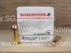 50 Round Box - 9mm Luger FMJ 115 Grain Winchester White Box Ammo - ZQ4172